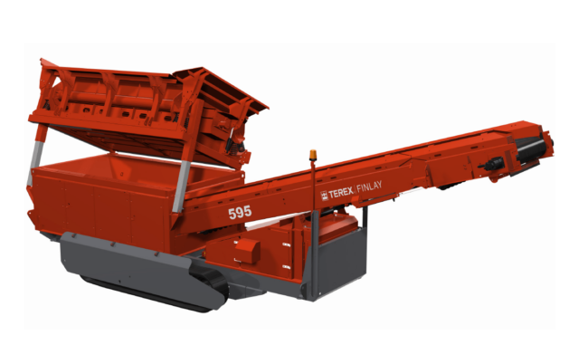 Mobiele vlakdekzeef huren Finlay 595