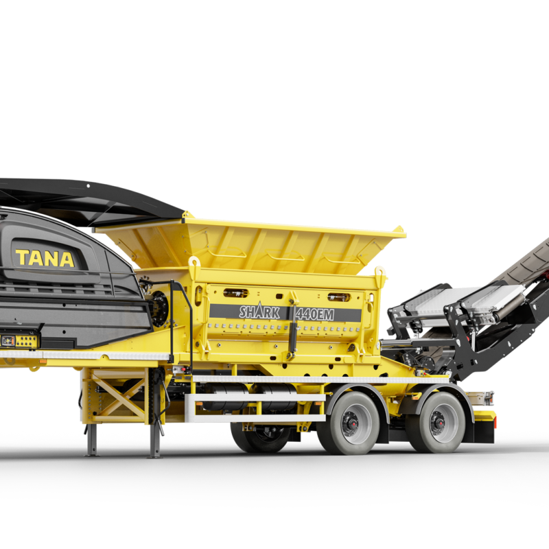 Tana Shark 440EM Electric shredder for rent Smet Rental