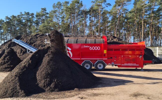 Elektrisch trommelzeef te huur - Smet Rental
